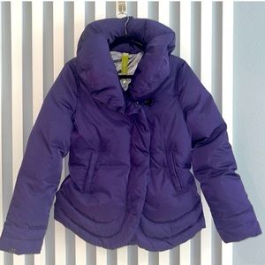 NWOT Soia & Kyo puffer down jacket size
Large Purple